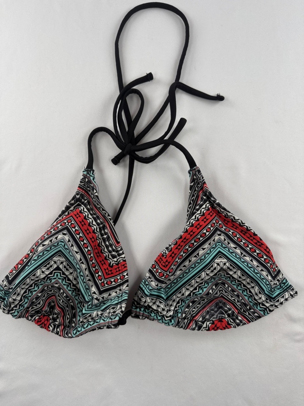 Mossimo Patterned Triangle String Bikini Top - Picture 1 of 4